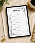 Minimal Daily To-Do List Printable